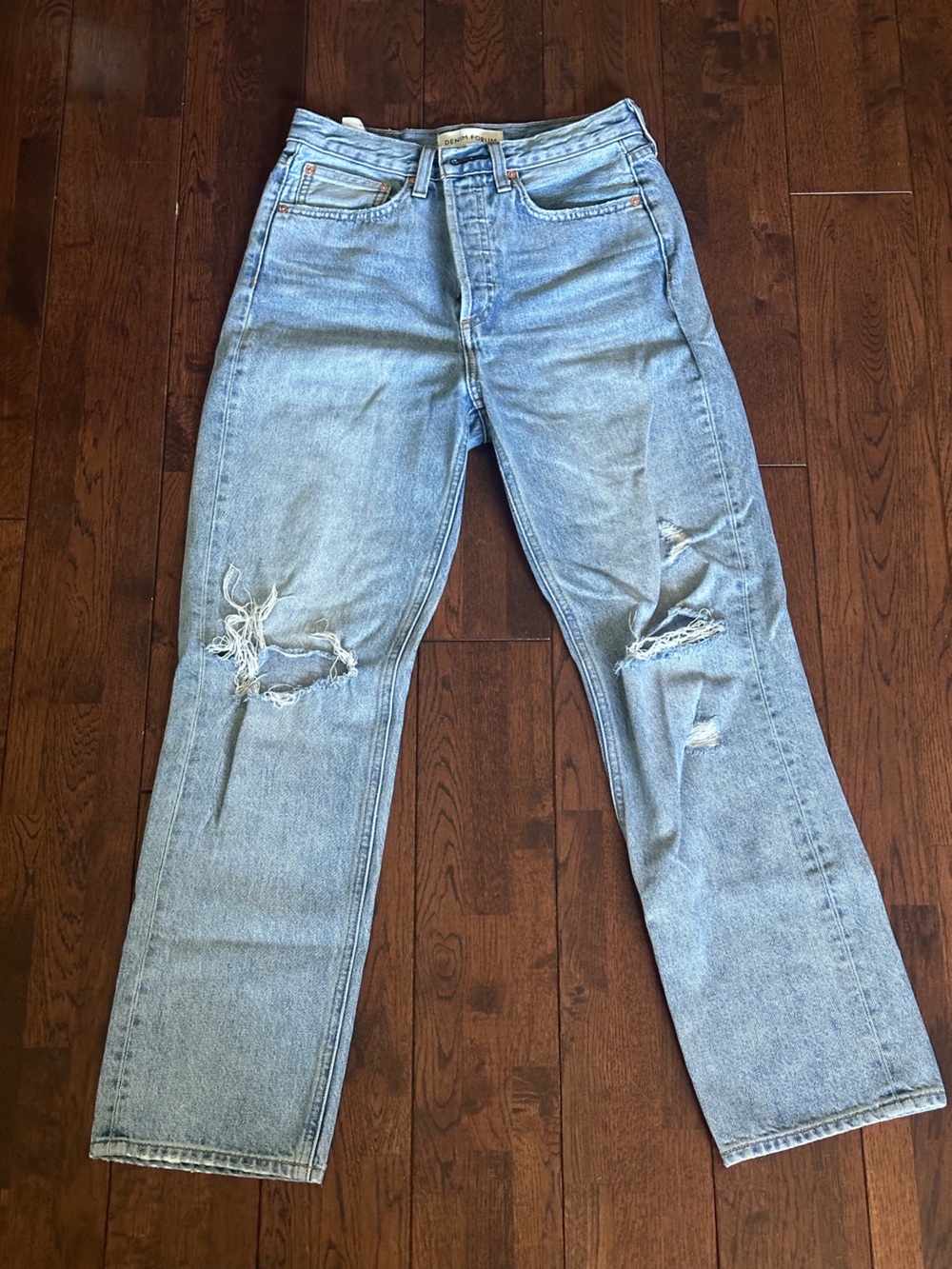 Denim Forum Bonet High Rise Loose Jean